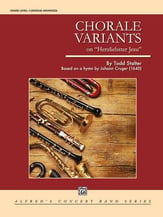 Chorale Variants Concert Band sheet music cover